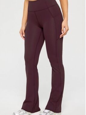 Oasis PureLuxe High-Waisted Pocketed Kick Flare Pant